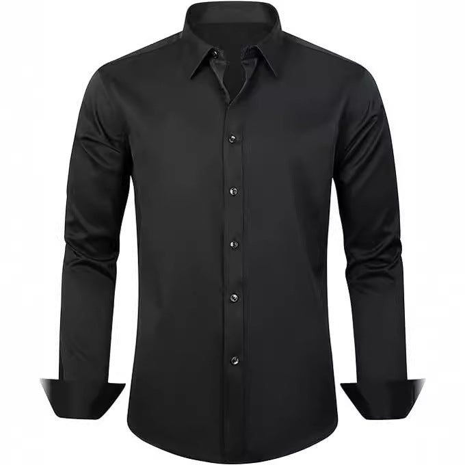 Men’s Anti - Wrinkle Business Shirt - AmiraMart