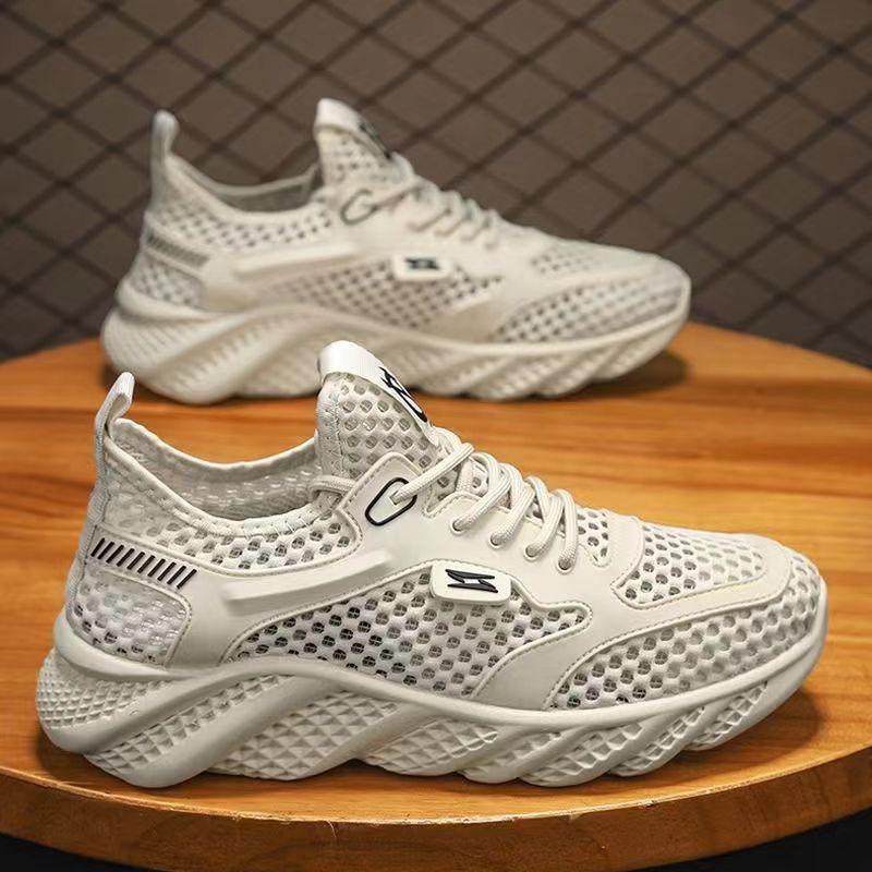 Men’s Breathable Hole Shoes - AmiraMart