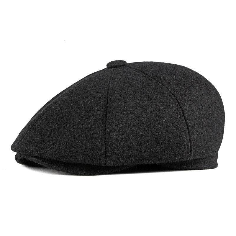 Men's Cap With Warm Ear Protection Beret - AmiraMart