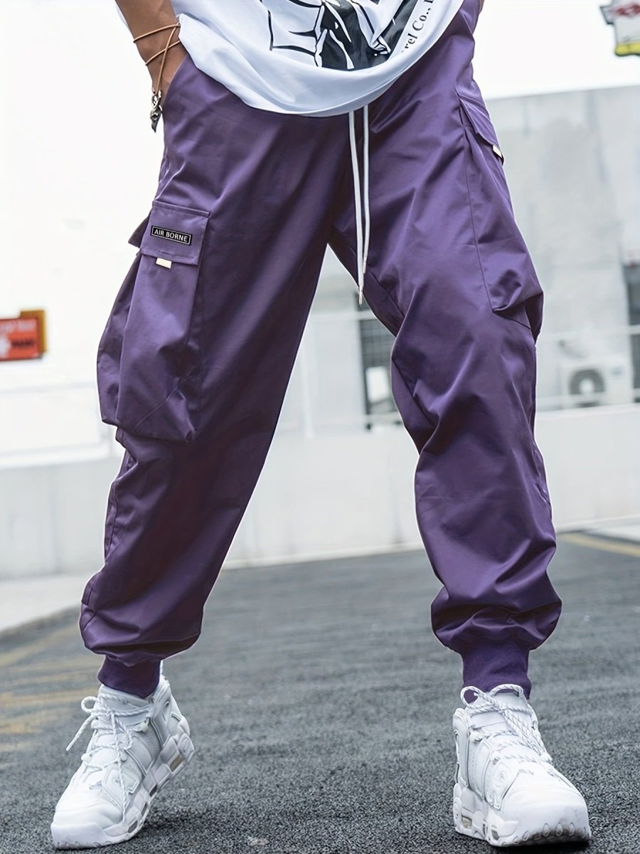 Men’s Cargo Pants – Hip - Hop Streetwear & Multi - Pocket - AmiraMart
