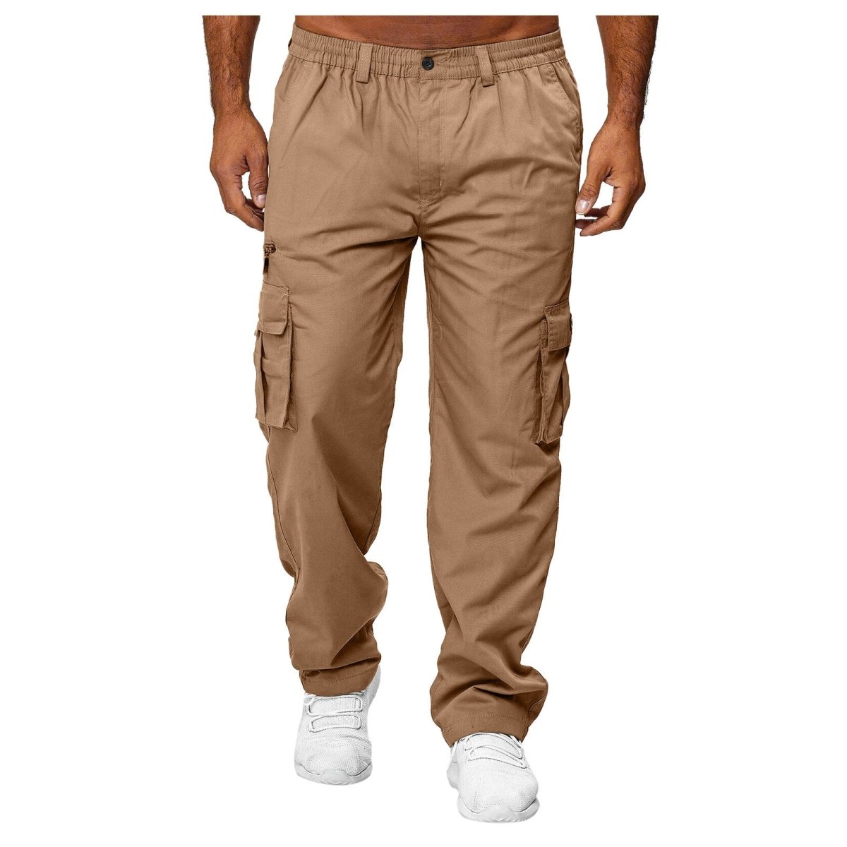 Men’s Cargo Pants – Multi - Pocket & Loose Fit - AmiraMart