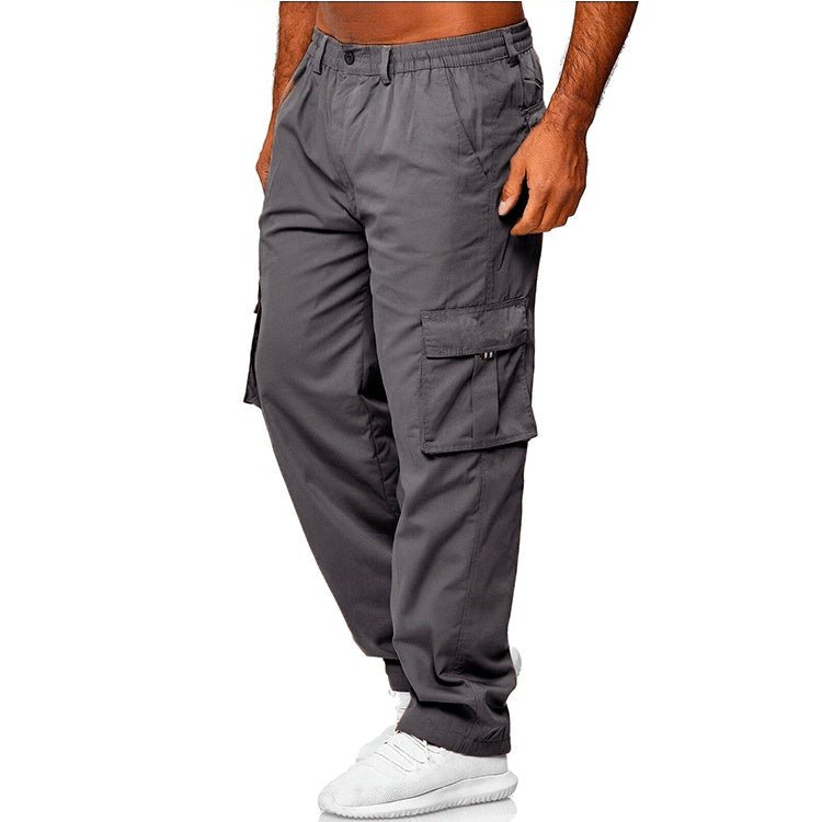 Men’s Cargo Pants – Multi - Pocket & Loose Fit - AmiraMart