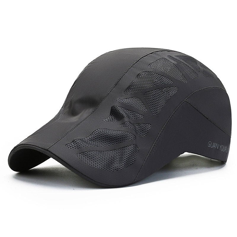 Men's Casual Quick - drying Breathable Beret Hat - AmiraMart