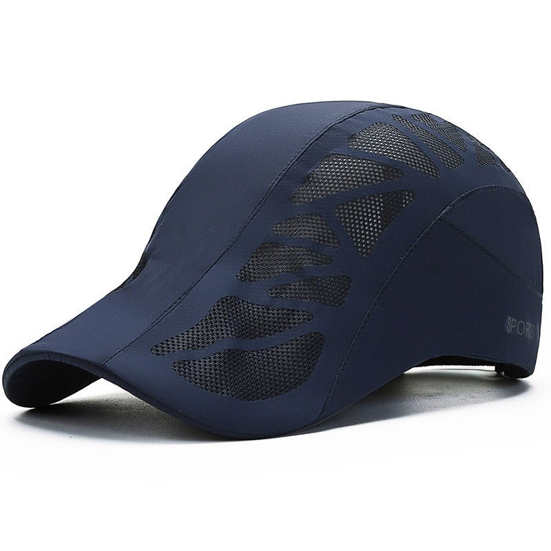 Men's Casual Quick - drying Breathable Beret Hat - AmiraMart