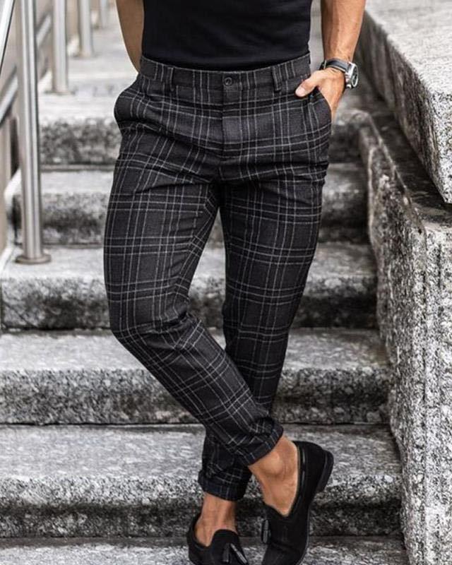 Men'S Casual Trousers Loose And Thin Cross - Border Hot Style Casual Pants Mens Clothing - AmiraMart