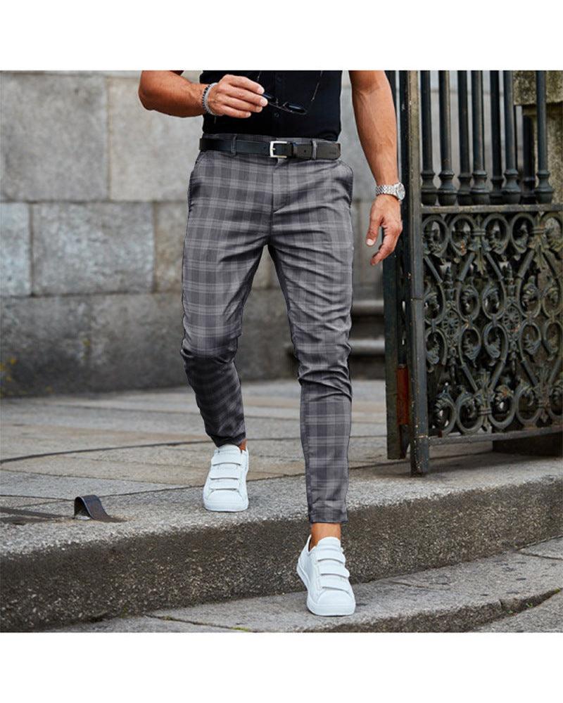 Men'S Casual Trousers Loose And Thin Cross - Border Hot Style Casual Pants Mens Clothing - AmiraMart