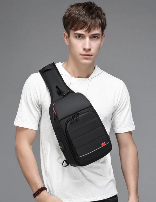Men's Chest Bag | Trendy & Casual - AmiraMart