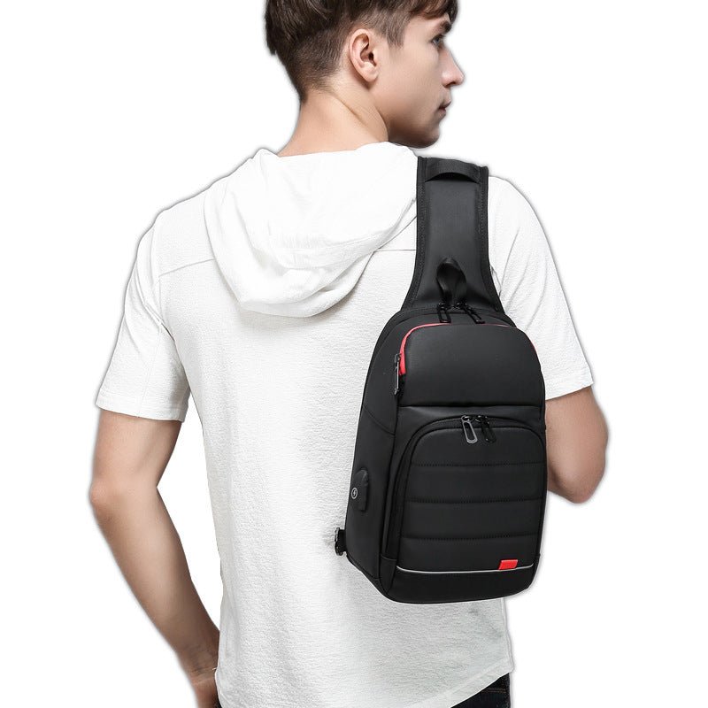 Men's Chest Bag | Trendy & Casual - AmiraMart