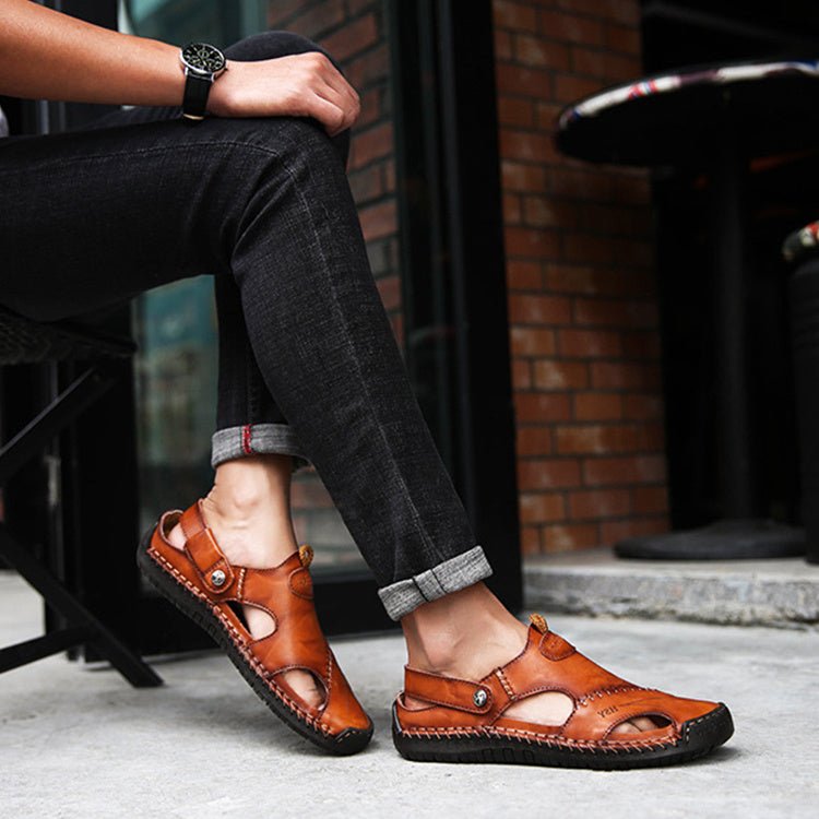 Men’s Closed - Toe Sandals - AmiraMart