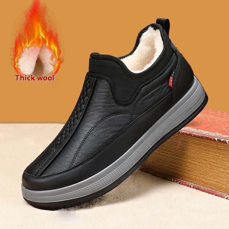 Men's Fleece Lined Snow Boots - AmiraMart