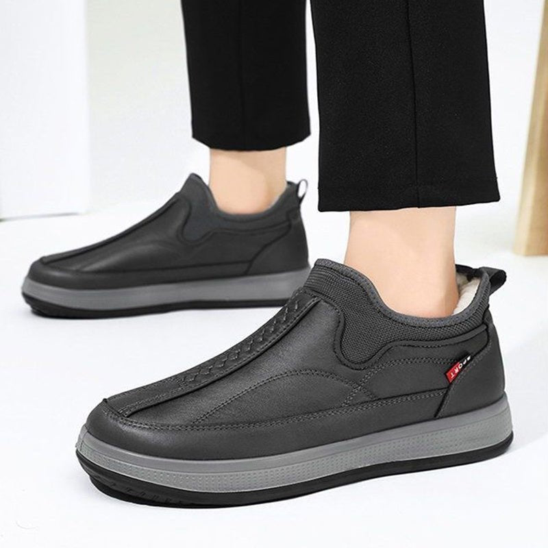 Men's Fleece Lined Snow Boots - AmiraMart