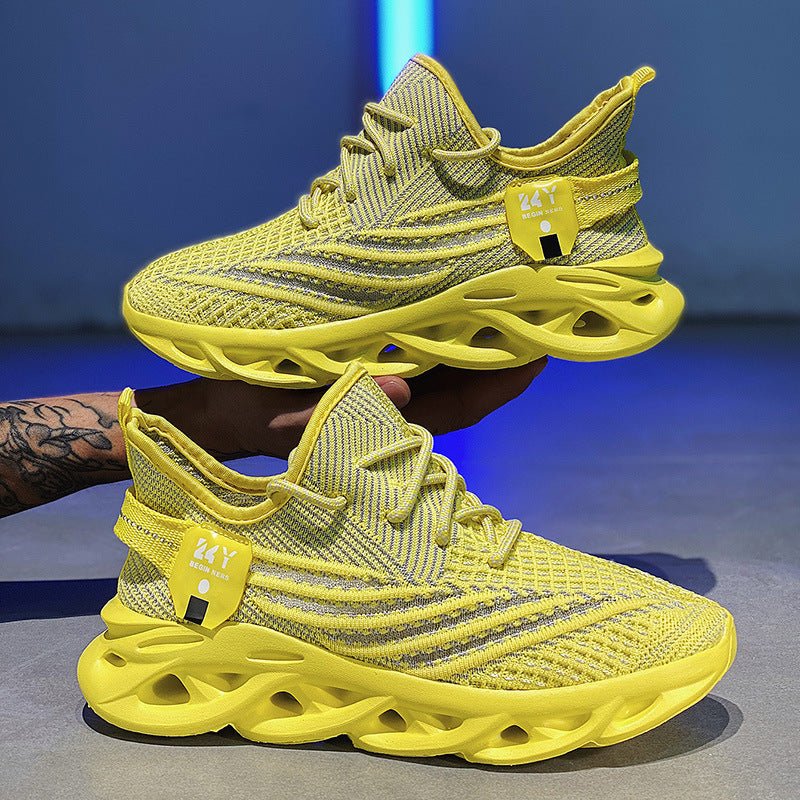 Men’s Flyknit Sneakers – Breathable & Lightweight - AmiraMart