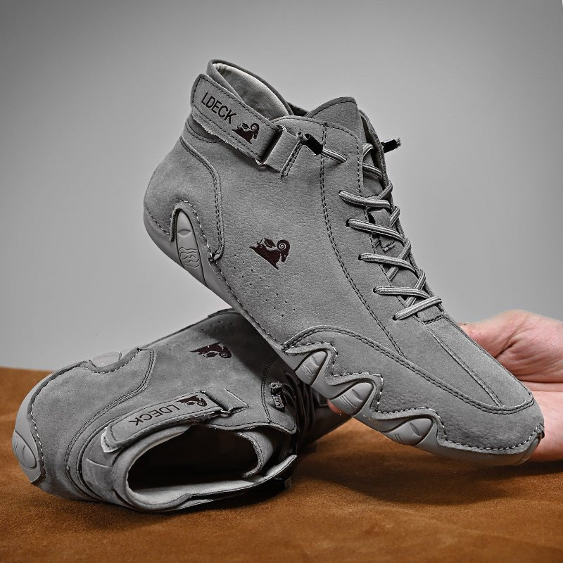 Men’s High - Top Cotton Shoes - AmiraMart