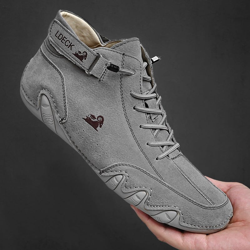 Men’s High - Top Cotton Shoes - AmiraMart