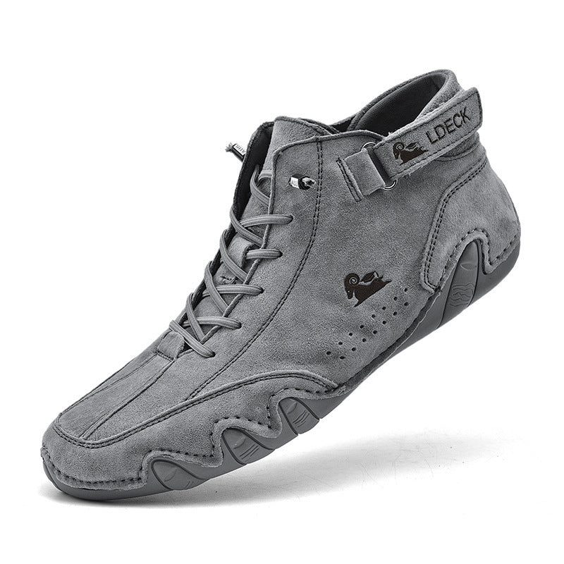 Men’s High - Top Cotton Shoes - AmiraMart