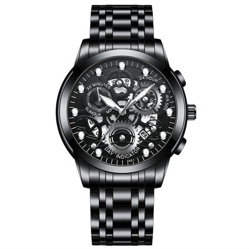 Men's Hollow Non - mechanical Business Watch - AmiraMart