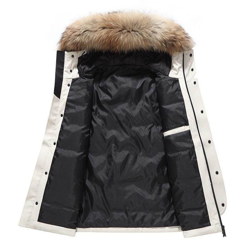 Men's Hooded Down Jacket - AmiraMart