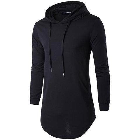 MENS HOODED T SHIRT - AmiraMart