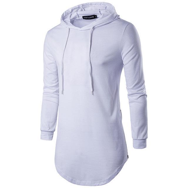 MENS HOODED T SHIRT - AmiraMart