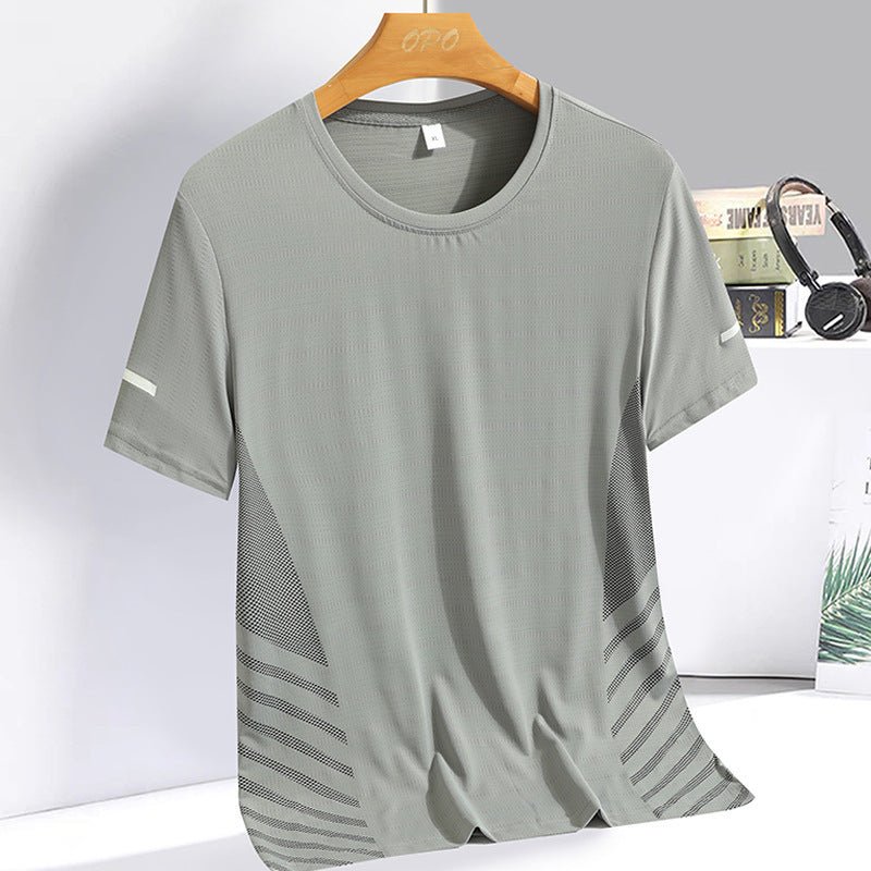 Men's Ice Silk T-Shirt - AmiraMart