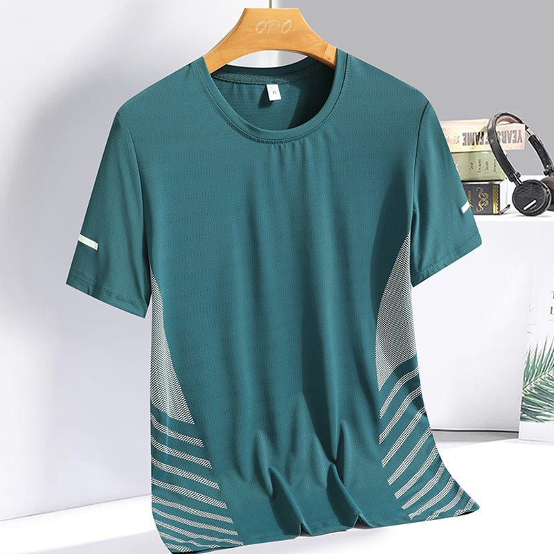 Men's Ice Silk T-Shirt - AmiraMart