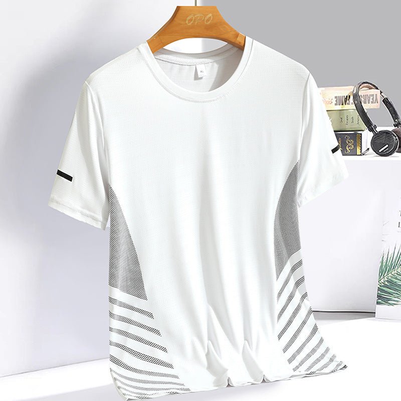 Men's Ice Silk T-Shirt - AmiraMart