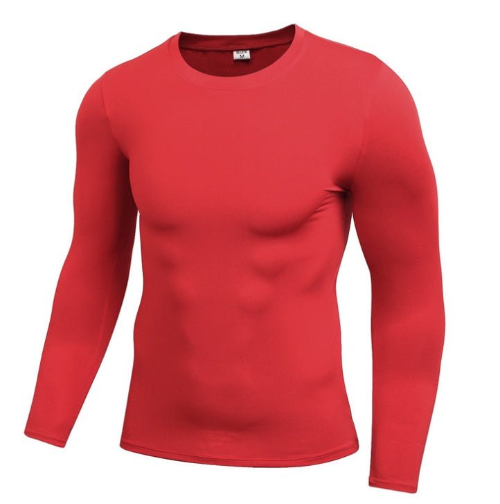 Men’s Long Sleeve Compression Shirt – Performance Fit - AmiraMart