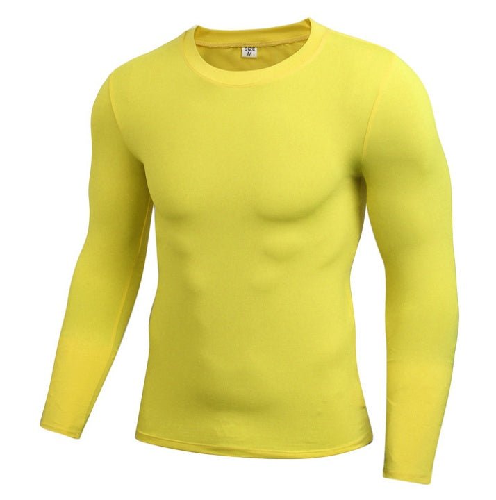 Men’s Long Sleeve Compression Shirt – Performance Fit - AmiraMart