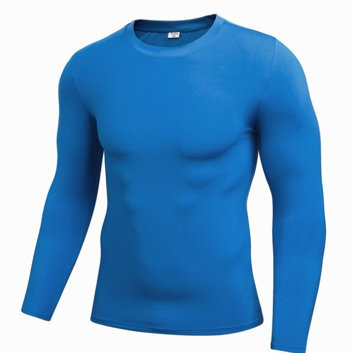 Men’s Long Sleeve Compression Shirt – Performance Fit - AmiraMart
