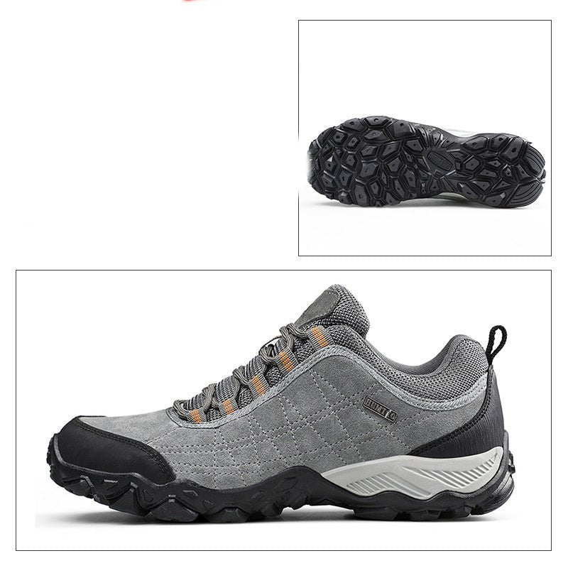 Men's Non - slip Wear - resistant Hiking Shoes Breathable Travel - AmiraMart