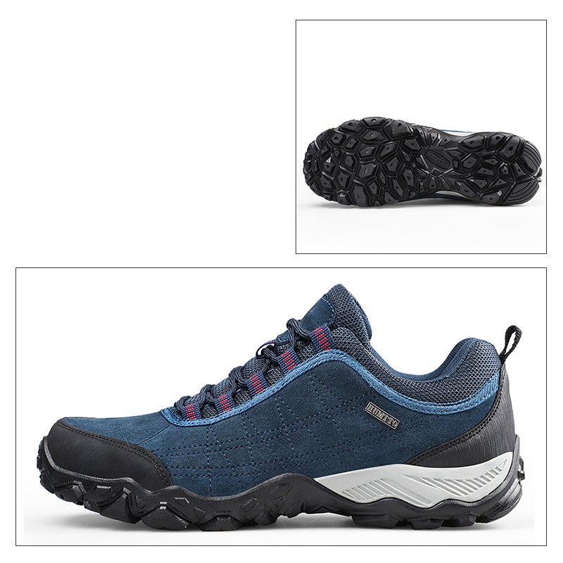 Men's Non - slip Wear - resistant Hiking Shoes Breathable Travel - AmiraMart