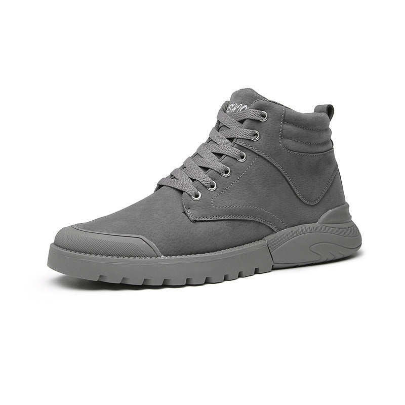 Men's Plus Size Cold - Proof Cotton - Padded Winter Shoes - AmiraMart
