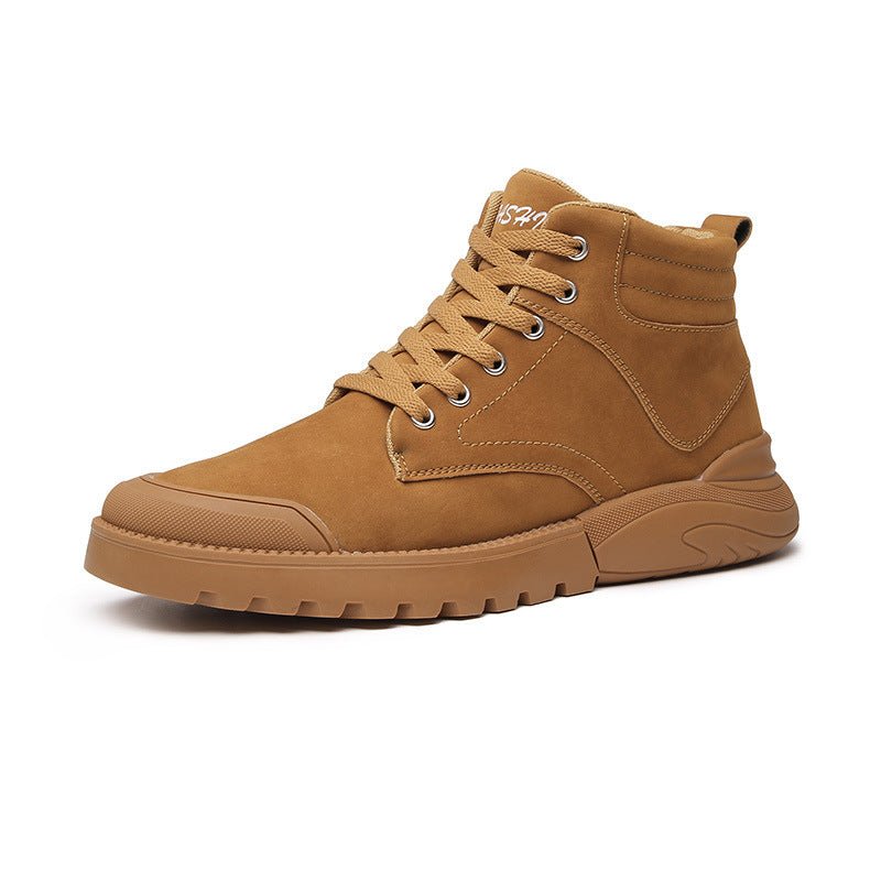 Men's Plus Size Cold - Proof Cotton - Padded Winter Shoes - AmiraMart