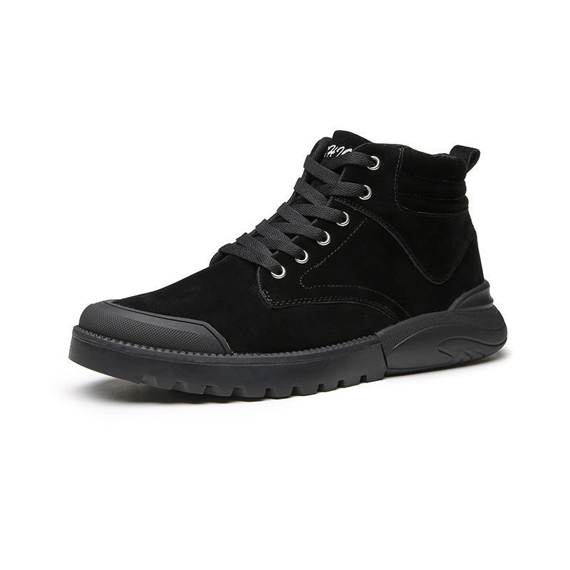Men's Plus Size Cold - Proof Cotton - Padded Winter Shoes - AmiraMart