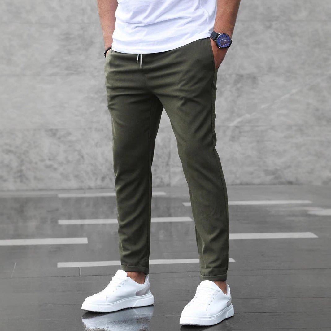 Men’s Slim Fit Casual Pants - AmiraMart