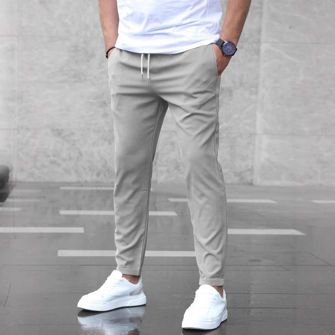 Men’s Slim Fit Casual Pants - AmiraMart