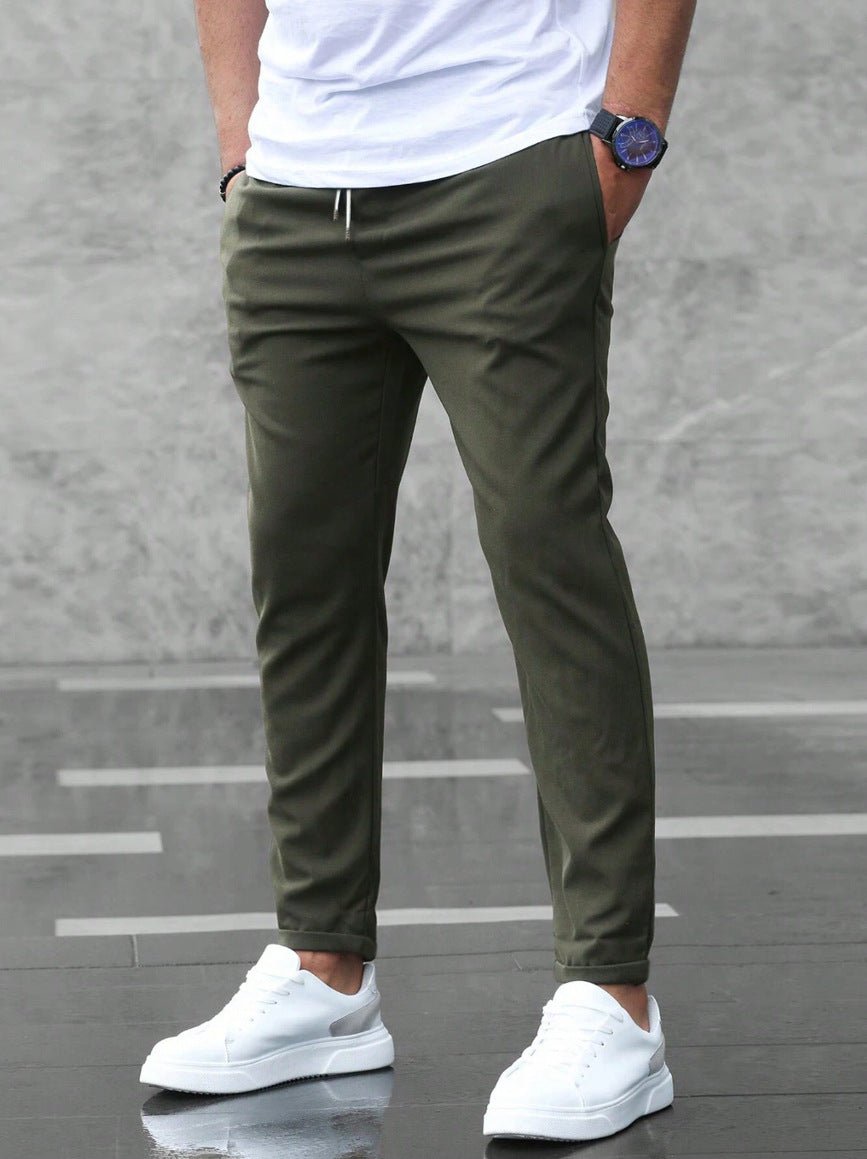 Men’s Slim Fit Casual Pants - AmiraMart
