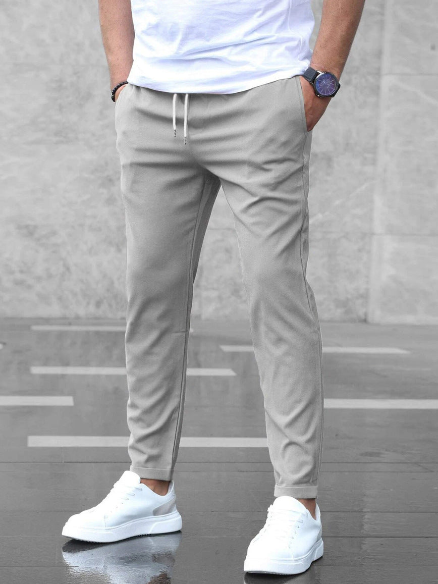 Men’s Slim Fit Casual Pants - AmiraMart