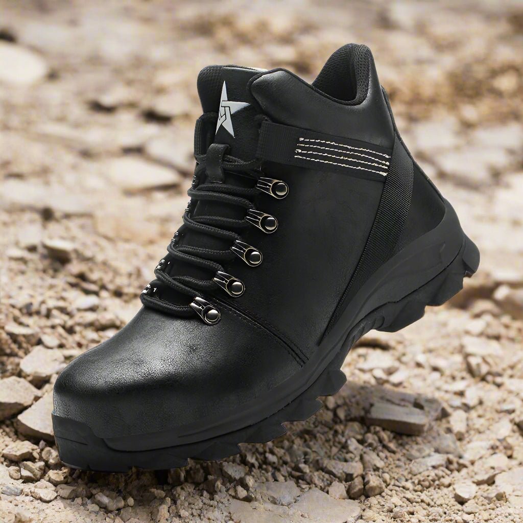 Men’s Steel Toe Work Boots - AmiraMart