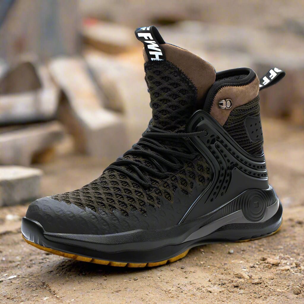 Men’s Steel Toe Work Boots - AmiraMart