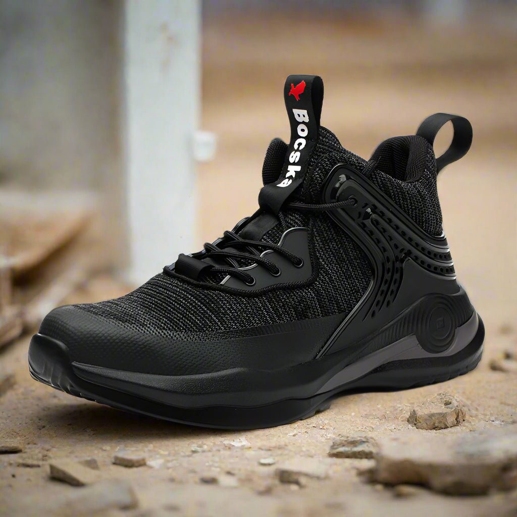 Men’s Steel Toe Work Boots - AmiraMart