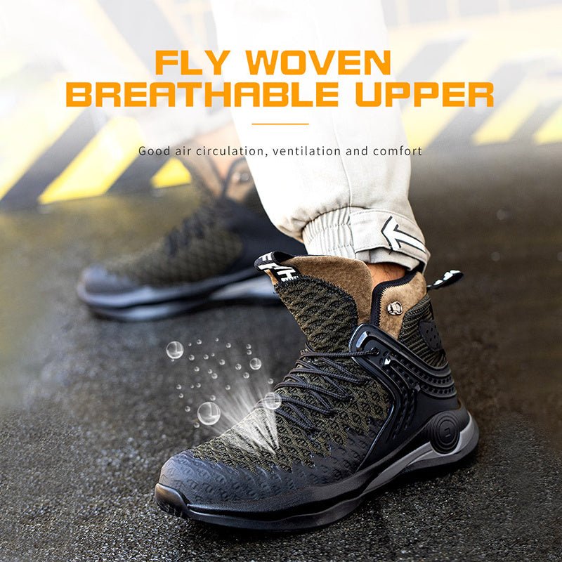 Men’s Steel Toe Work Boots - AmiraMart