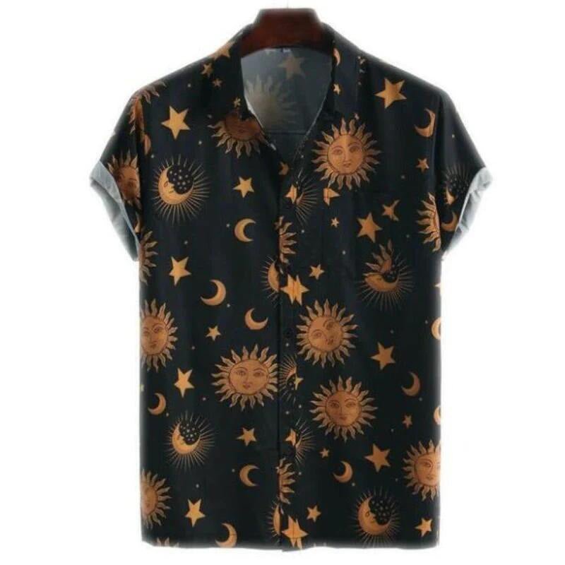 Men’s Summer Printed Shirt - AmiraMart