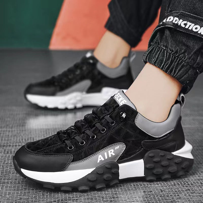 Men's Thick Sole Running Shoes - AmiraMart