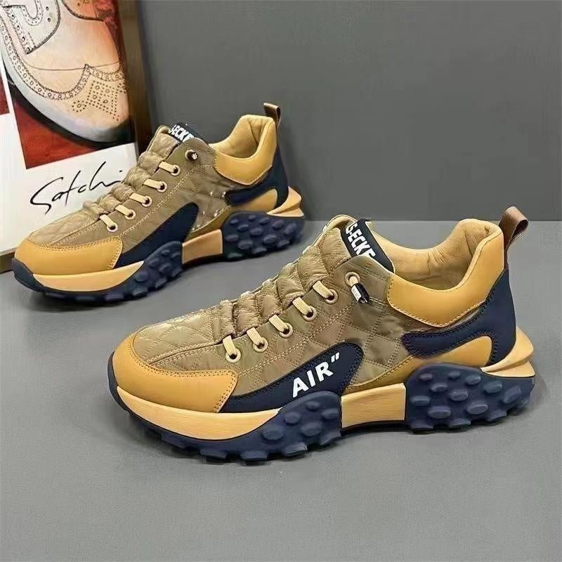 Men's Thick Sole Running Shoes - AmiraMart