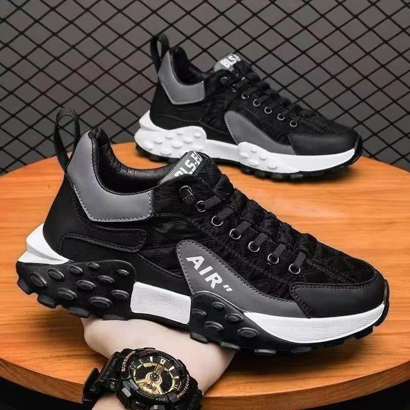 Men's Thick Sole Running Shoes - AmiraMart