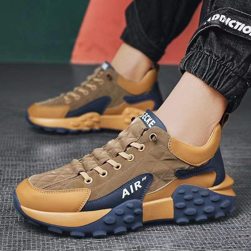 Men's Thick Sole Running Shoes - AmiraMart