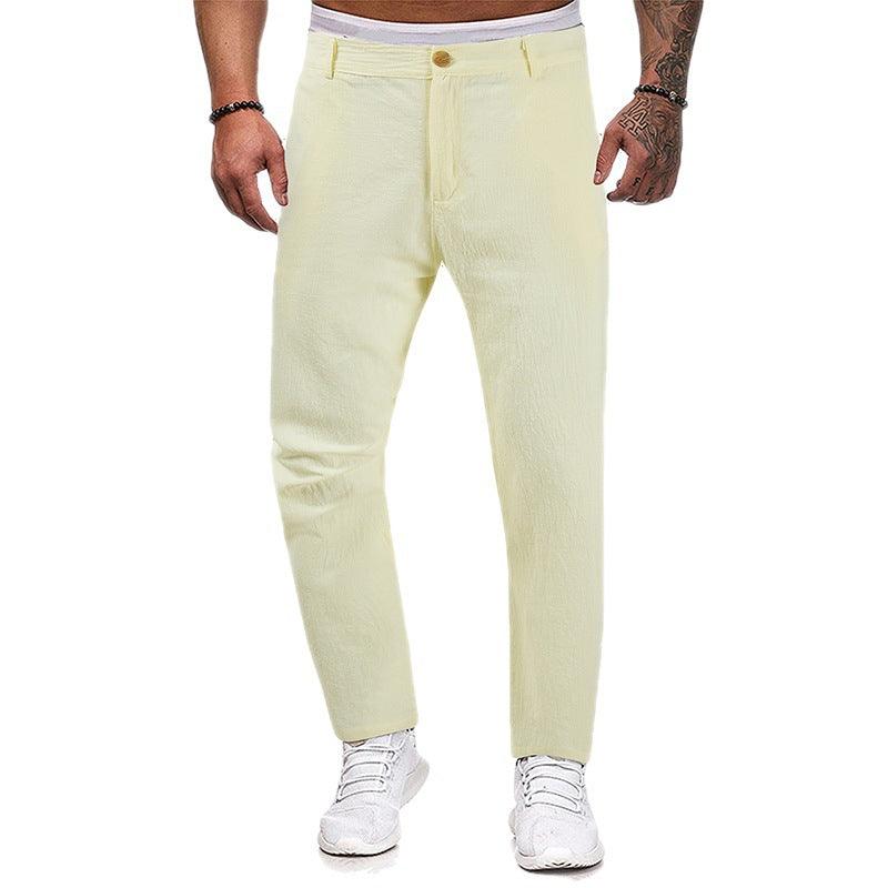 Men's Trousers Sports Loose Straight - AmiraMart