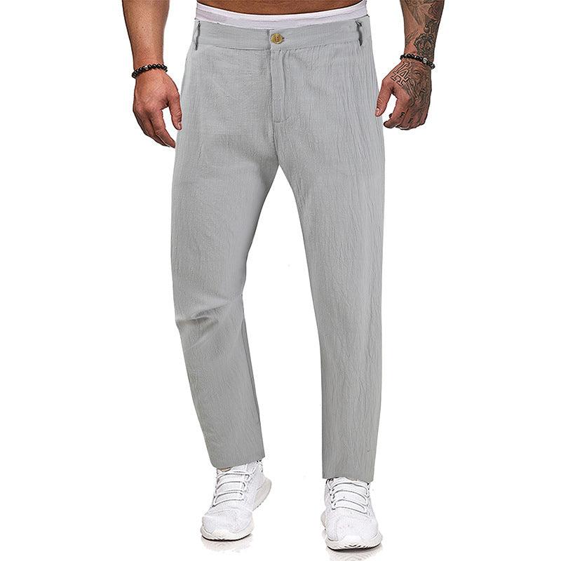 Men's Trousers Sports Loose Straight - AmiraMart