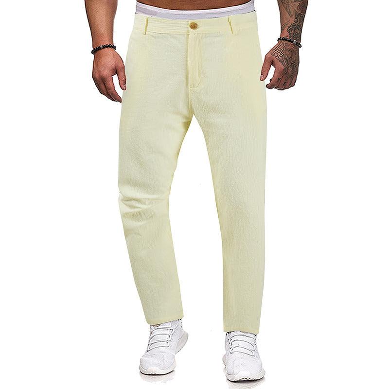 Men's Trousers Sports Loose Straight - AmiraMart